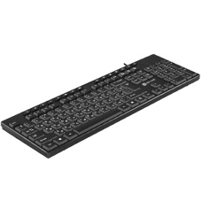 Клавиатура Oklick 125M проводная, USB Type-A, чёрный