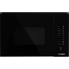 Микроволновая печь встраиваемая Hyundai HBW 2560 BG черный, 25 л, 900 Вт, переключатели - сенсор