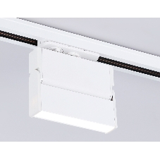 Трековый однофазный светодиодный светильник Ambrella light GL6801 WH белый LED 6W 4200K 115*22*87