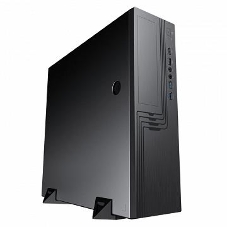 Компьютерный корпус Slim Case Powerman EL555 черный PM-300ATX 2хUSB 3.0+2хUSB 2.0,HD,Audio mATX, miniATX