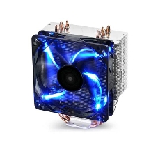 Кулер Deepcool GAMMAXX 400 BLUE BASIC серебристый 120мм алюминий+медь 1500rpm 30db 4-pin 130W 154мм
