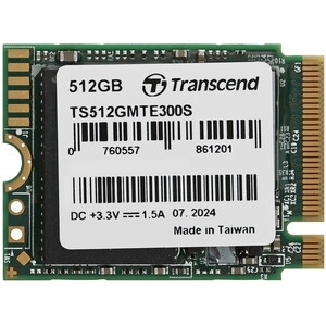 Накопитель SSD 1Tb Transcend MTE300S, 3D TLC NAND, M.2 2230,PCI-E 4x R/W - 2000/1650 Mb/s