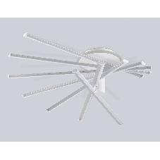 Потолочный светодиодный светильник Ambrella light FL6241 WH белый 135W 3000K-6400K 900*750*230 (ПДУ ИК)