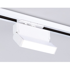 Трековый однофазный светодиодный светильник Ambrella light GL6801 WH белый LED 6W 4200K 115*22*87