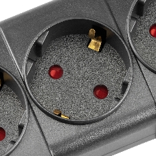 Сетевой фильтр Buro 600SPro-16-3-G 3м (6 розеток) графитовый (коробка)