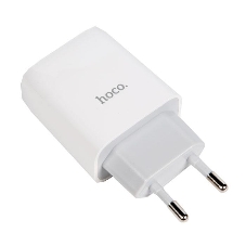 Сетевое зарядное устройство 1 USB/HOCO HC-12899 C72A/Выход: 10.5W/белый