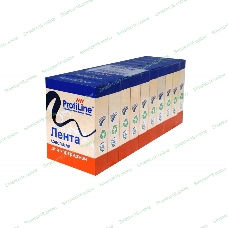 Лента 13мм*16м черная левый мебиус упаковка (1уп=10шт_по_1ленты)