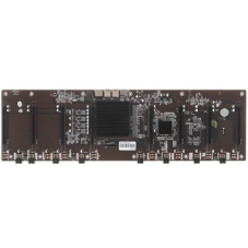 Материнская плата с процессором AFOX AFHM65-ETH8EX, Intel Celeron 847, Intel HM65, 1xDDR3L, 1xSATA, 1xmini-SATA, 8xPCIe 2.0 x16, 1xHDMI, 1x 100Mb LAN, 4xUSB 2.0, проприетарный