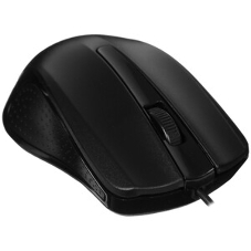 Мышь проводная Acer OMW010 черный, 1200 dpi, USB, кнопки - 3