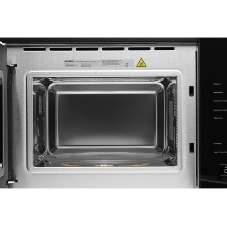 Микроволновая печь встраиваемая Hyundai HBW 2560 BG черный, 25 л, 900 Вт, переключатели - сенсор