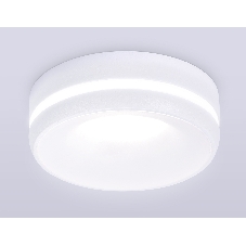 Светильник Ambrella light TN3333 SWH/FR белый песок/белый матовый GU5.3 D96*50