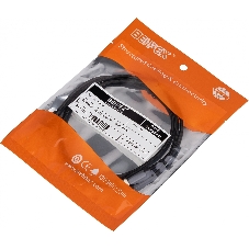 Кабель USB (m)-USB Type-C (m) 1м черный