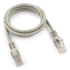 Патч-корд UTP Cablexpert cat.5e, 1м, литой, многожильный, желтый