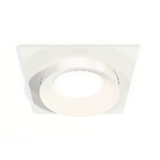 Комплект встраиваемого светильника Ambrella light XC7631044 SWH/FR белый песок/белый матовый MR16 GU5.3 (C7631, N7165)