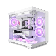 Компьютерный корпус без блока питания Case PCCooler C3T500 ARGB WH, Midi-Tower, TG, 6x120мм ARGB, 1xUSB-C 3.1 + 2xUSB-A 3.0, ATX, mATX, mITX белый