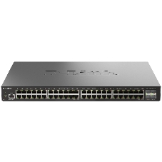 Коммутатор D-Link DGS-1210-52X/ME/C1A, 48×1 Гбит/с + 4×10 Гбит/с SFP+, управляемый
