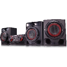 Минисистема LG XBoom CJ45 черный 720Вт FM USB BT
