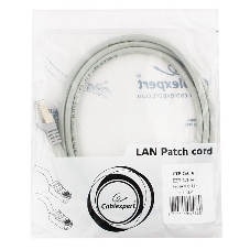 Патч-корд FTP Cablexpert cat.6, 1.5м, литой, многожильный, серый