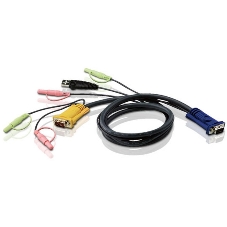 Кабель ATEN CABLE HD15M/USBM/SP/SP-SPHD15M; 1.8M