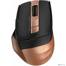 Мышь беспроводная A4Tech Fstyler FG35 золотистый/черный, 2000 dpi, радиоканал, USB, кнопки - 6