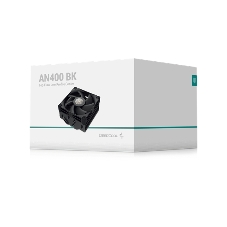 Кулер для процессора DEEPCOOL AN400 черный 92мм алюминий+медь 2900rpm 31db 4-pin 150W 52,5мм