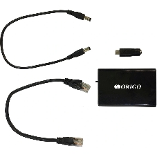 PoE-сплиттер ORIGO OPE301GS/A1A 802.3af/at, 1x1000Base-T PoE In, 1x1000Base-T, выход: 5/9/12В DC