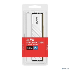 Оперативная память XPG Spectrix D35G RGB, DDR4, 8GB (1x8GB), 3200MHz, CL16, DIMM, с радиатором, белый, RGB