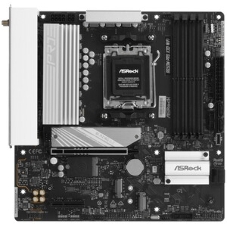 Материнская плата ASRock B650M Pro X3D WiFi, AM5, AMD B650, 4xDDR5, 4xSATA, 3xM.2, 1xPCIe 5.0 x16, 1xPCIe 4.0 x4, 1xHDMI, 1xDP, 1x2.5Gb LAN, Wi-Fi 6E, Bluetooth 5.2, 1xUSB-C 10Gbps, 1xUSB-A 10Gbps, 2xUSB-A 5Gbps, 4xUSB-A 2.0, 3x3.5 мм, 7.1, mATX