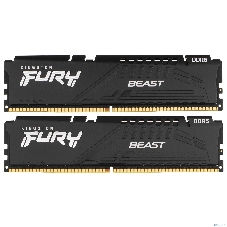Оперативная память Kingston 64Gb 6000MT/s DDR5 CL36 DIMM (Kit of 2) FURY Beast Black