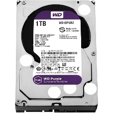 Жесткий диск Western Digital 1Tb Purple, SATA III 5400rpm, 64Mb 3.5