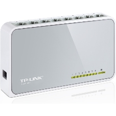 Коммутатор TP-Link SOHO TL-SF1008D Коммутатор 8-port 10/100M mini Desktop Switch, 8 10/100M RJ45 ports, Plastic case