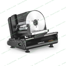 Ломтерезка Centek CT-1381 черный, 150 Вт толщина нарезки 3-20мм, съемная каретка, спец. держатель