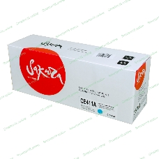 Картридж лазерный Sakura CE411A для HP Laserjet Pro 400 Color M451DN/M451DW/451NW/MFP M475DW/M475DN, Laserjet 300 color MFP M375NW, синий, 2600 к.