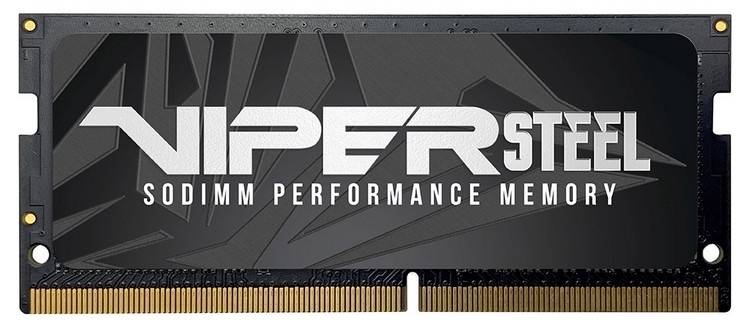 Оперативная память Patriot Viper Steel, DDR4, 8GB (1x8GB), 2666MHz, CL18, SO-DIMM