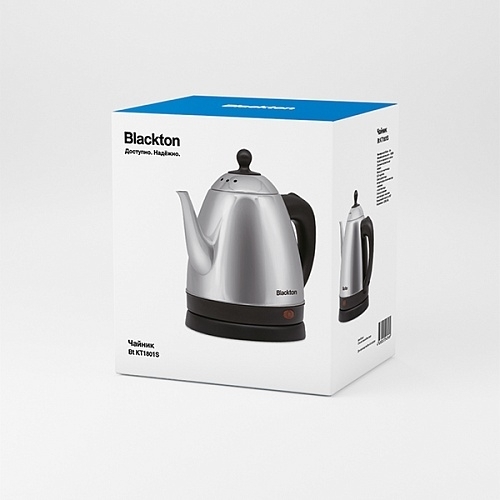 Чайник электрический Blackton Bt KT1801S Black-Steel