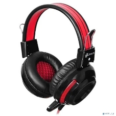Проводные наушники Oklick HS-G300 черный/красный, полноразмерные, Jack 3.5 мм