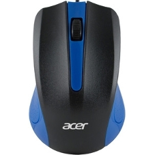 Мышь проводная Acer OMW011 черный/синий, 1200 dpi, USB, кнопки - 3