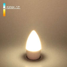BLE2737 / Светодиодная лампа Свеча СD LED 6W 4200K E27