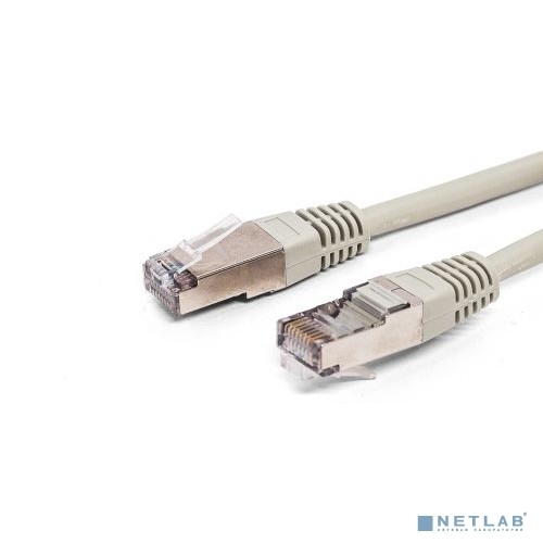 Кабель патч-корд Filum FL-F5-0.25M F/UTP 5e cat. 0.25м,, 26AWG(7x0.16 мм), омедненный алюминий (CCA), PVC, серый
