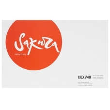 Картридж Sakura CEXV40 для Canon IR1133, iR1133A, iR1133IF, черный, 6000 к.