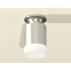 Светильник Ambrella Light XS6305044 PSL/FR серебро полированное/белый матовый MR16 GU5.3 (N6903, C6305, N6248)