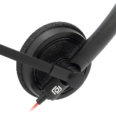 Наушники с микрофоном Oklick/Оклик HS-L900 черный 1.8м накладные оголовье
