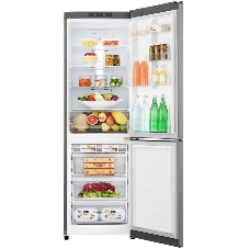 Холодильник LG GA-B419SDJL серый двухкамерный 223/79л морозилка снизу, No Frost