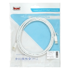 Кабель аудио-видео Buro 1.2v miniDisplayport (m)/miniDisplayport (m) 2м. позолоченные контакты белый Кабель аудио-видео Buro 1.2v miniDisplayport (m)/miniDisplayport (m) 2м. позолоченные контакты белый