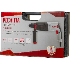 Перфоратор Ресанта П-30-900К, SDS-plus, 900 Вт, 4,3 Дж, от сети