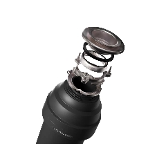 Измельчитель пищевых отходов Kuppersberg WS 750 B, High-Tech, мощность 750 Вт, 3800-4200 об/мин, защита от перегрева, авто выключение, DC мотор, шумоизоляция, уровень шума 70 дБ, черный