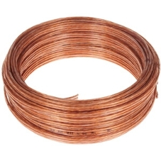 Акустический кабель Cablexpert CC-TC2x0,75-20M, прозрачный, 20 м, бухта