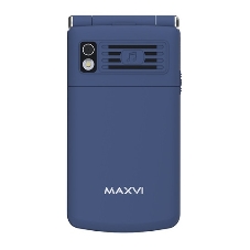 Мобильный телефон Maxvi E11 синий/серебристый