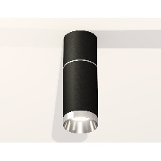 Светильник Ambrella Light XS6323060 SBK/PSL черный песок/серебро полированное MR16 GU5.3 (C6302, A2060, C6323, N6132)