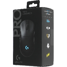 Мышь беспроводная Logitech G PRO 2 LIGHTSPEED черный, 32000 dpi, радиоканал, USB, кнопки - 8